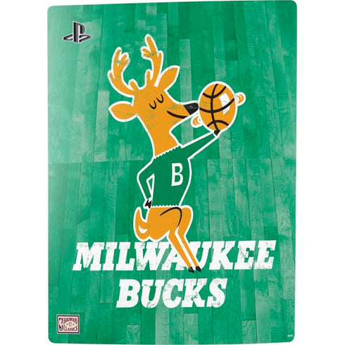 NBA Milwaukee Bucks Hardwood Classics PS5 Bundle Skin