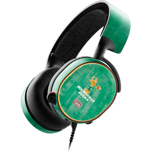 NBA Milwaukee Bucks Hardwood Classics SteelSeries Arctis 5 Skin