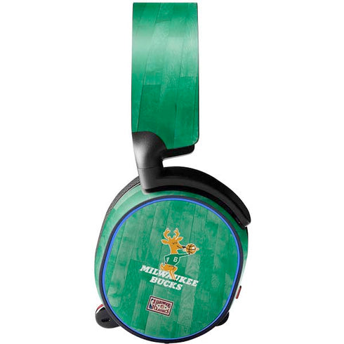NBA Milwaukee Bucks Hardwood Classics SteelSeries Arctis 5 Skin