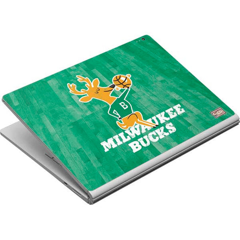 NBA Milwaukee Bucks Hardwood Classics Surface Book Skin
