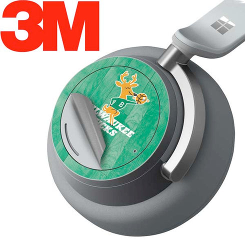 NBA Milwaukee Bucks Hardwood Classics Surface Headphones Skin