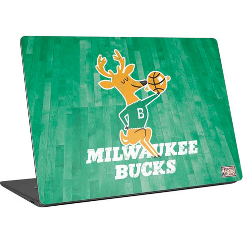 NBA Milwaukee Bucks Hardwood Classics Surface Laptop 4 15in Skin