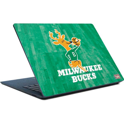 NBA Milwaukee Bucks Hardwood Classics Surface Laptop Skin