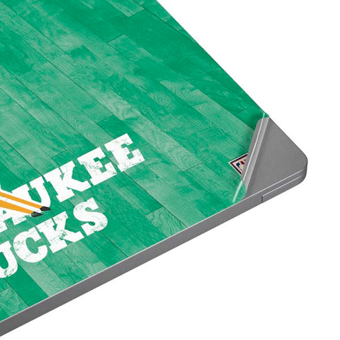 NBA Milwaukee Bucks Hardwood Classics Universal Laptop 12in (9.8 x 6.8in) Skin