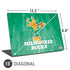 NBA Milwaukee Bucks Hardwood Classics Universal Laptop 15in (12.2 x 8.8in) Skin