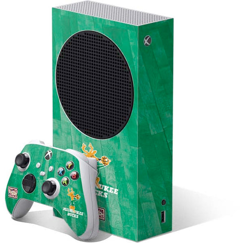 NBA Milwaukee Bucks Hardwood Classics Xbox Series S Skins