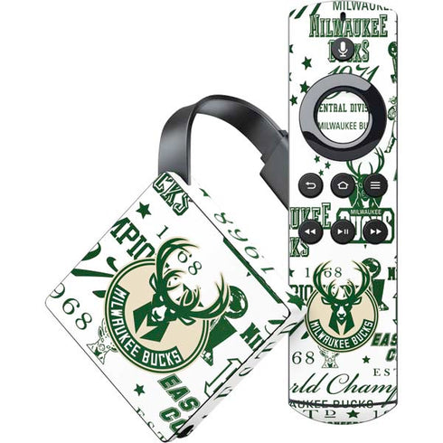 NBA Milwaukee Bucks Historic Blast New Amazon Fire TV Skin