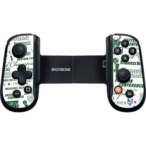 NBA Milwaukee Bucks Historic Blast New Backbone One for iPhone Game Controller Skin