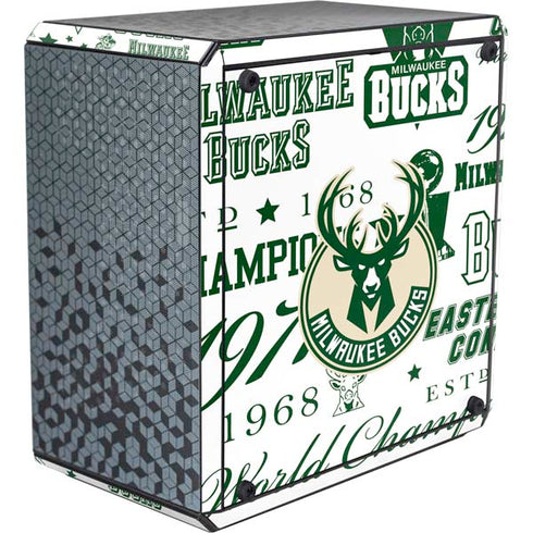 NBA Milwaukee Bucks Historic Blast New Cooler Master MasterBox Q300L Mini Tower Skin
