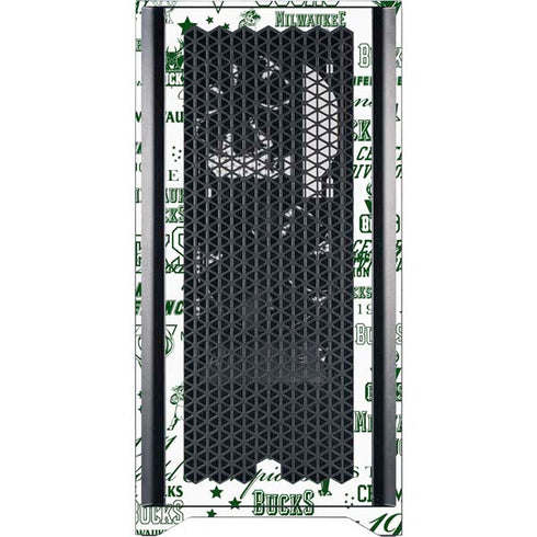 NBA Milwaukee Bucks Historic Blast New Corsair 4000D Tempered Glass Mid-Tower ATX Case Skin
