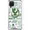 NBA Milwaukee Bucks Historic Blast New Galaxy A12 Clear Case