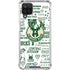 NBA Milwaukee Bucks Historic Blast New Galaxy A12 Clear Case