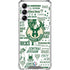 NBA Milwaukee Bucks Historic Blast New Galaxy A14 5G Clear Case