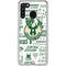 NBA Milwaukee Bucks Historic Blast New Galaxy A21 Clear Case