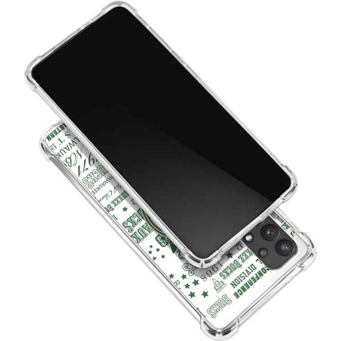 NBA Milwaukee Bucks Historic Blast New Galaxy A32 5G Clear Case