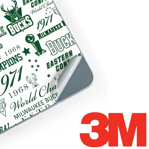 NBA Milwaukee Bucks Historic Blast New Galaxy Book 12in Skin