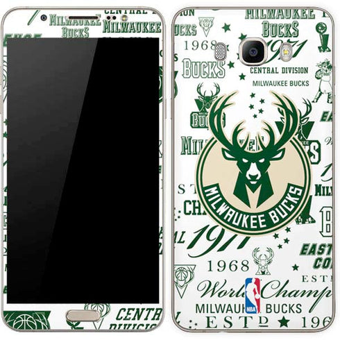 NBA Milwaukee Bucks Historic Blast New Galaxy J7 Skin