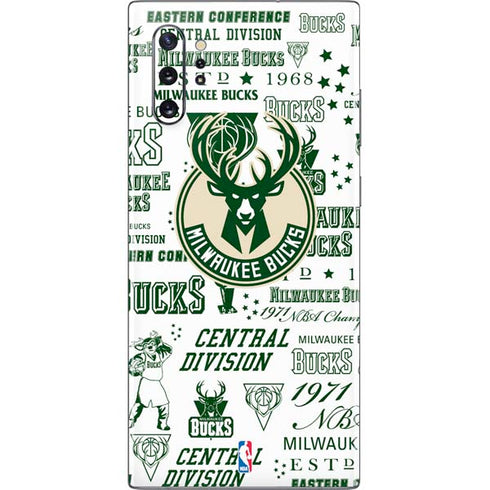 NBA Milwaukee Bucks Historic Blast New Galaxy Note 10 Plus Skin