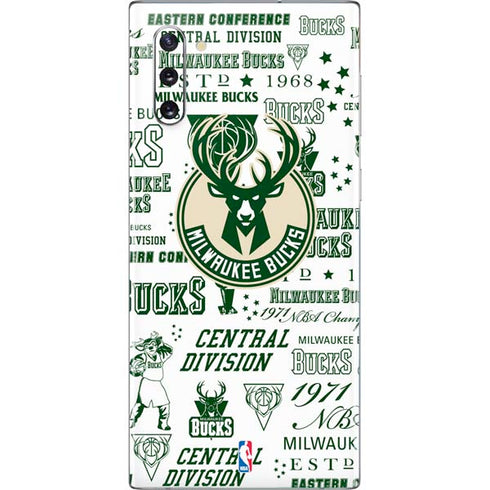 NBA Milwaukee Bucks Historic Blast New Galaxy Note 10 Skin