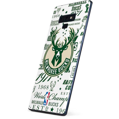 NBA Milwaukee Bucks Historic Blast New Galaxy Note 9 Skin