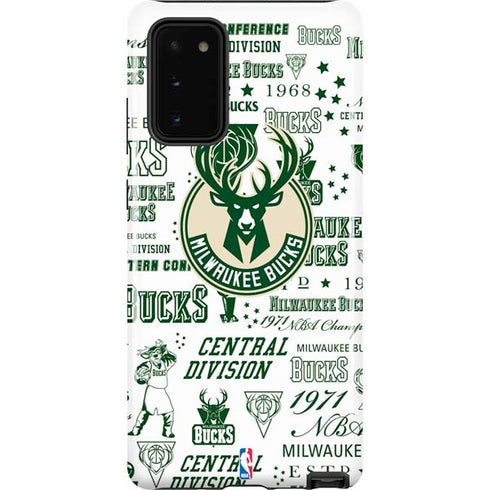 NBA Milwaukee Bucks Historic Blast New Galaxy Note20 5G Pro Case