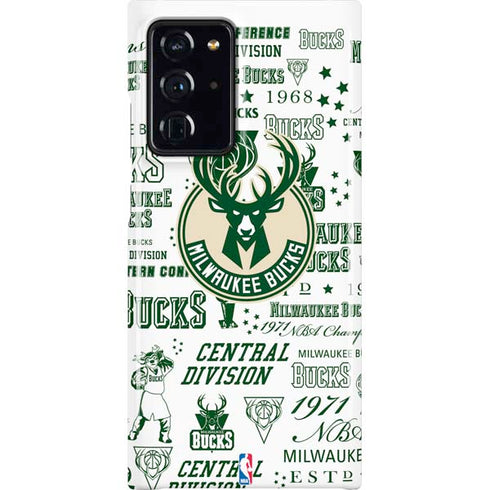 NBA Milwaukee Bucks Historic Blast New Galaxy Note20 Ultra 5G Lite Case