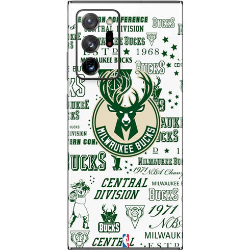 NBA Milwaukee Bucks Historic Blast New Galaxy Note20 Ultra 5G Skin
