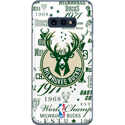 NBA Milwaukee Bucks Historic Blast New Galaxy S10e Skin