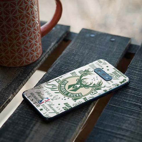 NBA Milwaukee Bucks Historic Blast New Galaxy S10e Skin