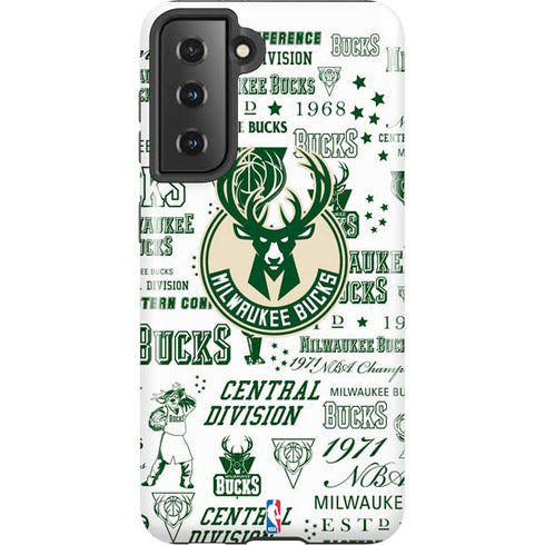 NBA Milwaukee Bucks Historic Blast New Galaxy S21 5G Pro Case