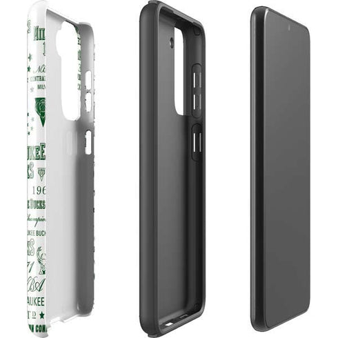 NBA Milwaukee Bucks Historic Blast New Galaxy S21 FE Pro Case