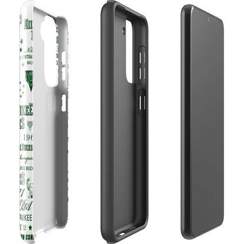 NBA Milwaukee Bucks Historic Blast New Galaxy S21 Plus 5G Pro Case