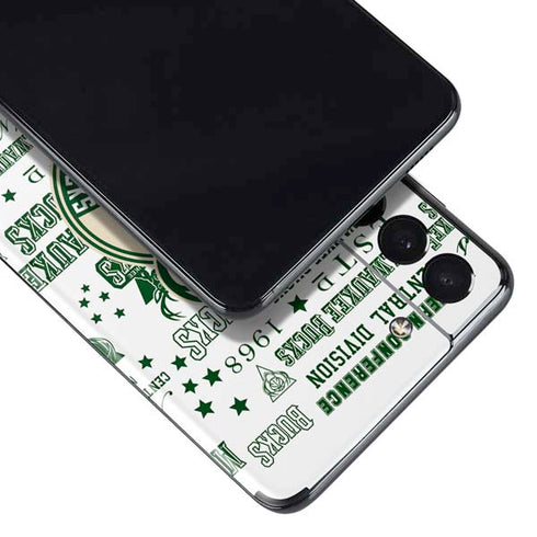 NBA Milwaukee Bucks Historic Blast New Galaxy S21 Plus 5G Skin