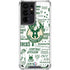 NBA Milwaukee Bucks Historic Blast New Galaxy S21 Ultra 5G Clear Case
