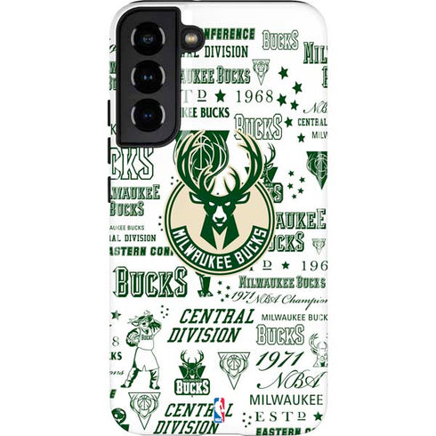 NBA Milwaukee Bucks Historic Blast New Galaxy S22 Plus Pro Case