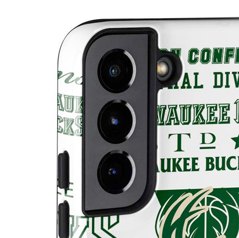 NBA Milwaukee Bucks Historic Blast New Galaxy S22 Plus Pro Case