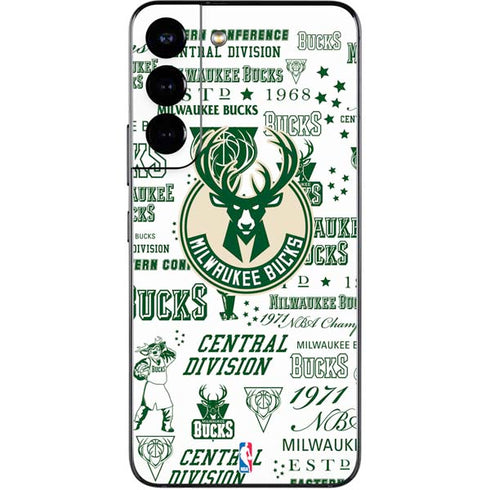 NBA Milwaukee Bucks Historic Blast New Galaxy S22 Skin