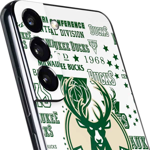 NBA Milwaukee Bucks Historic Blast New Galaxy S22 Skin