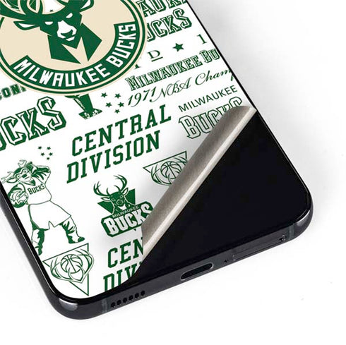 NBA Milwaukee Bucks Historic Blast New Galaxy S22 Skin