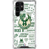 NBA Milwaukee Bucks Historic Blast New Galaxy S22 Ultra Clear Case