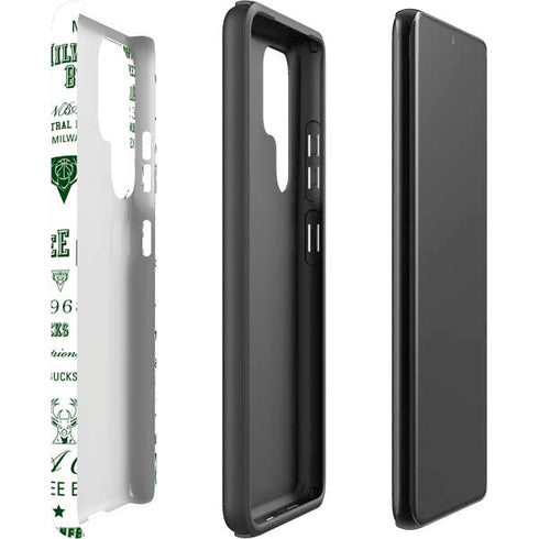 NBA Milwaukee Bucks Historic Blast New Galaxy S22 Ultra Pro Case