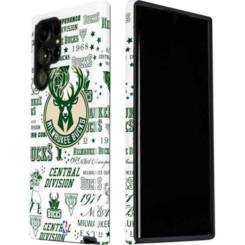 NBA Milwaukee Bucks Historic Blast New Galaxy S22 Ultra Pro Case