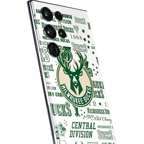 NBA Milwaukee Bucks Historic Blast New Galaxy S22 Ultra Skin