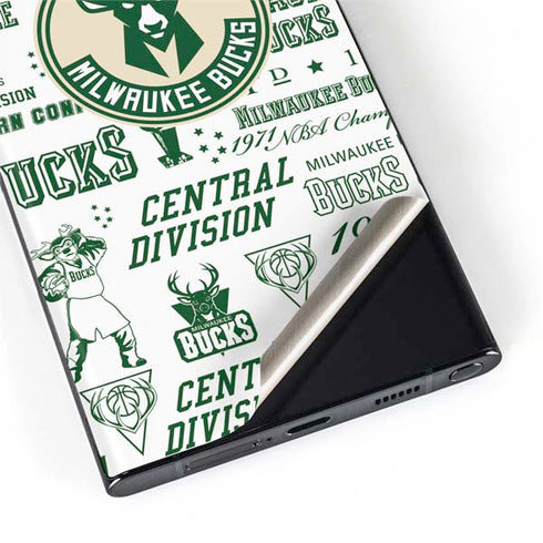NBA Milwaukee Bucks Historic Blast New Galaxy S22 Ultra Skin