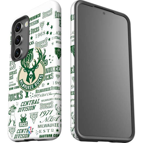 NBA Milwaukee Bucks Historic Blast New Galaxy S23 Plus Pro Case