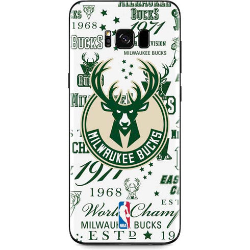 NBA Milwaukee Bucks Historic Blast New Galaxy S8 Plus Skin