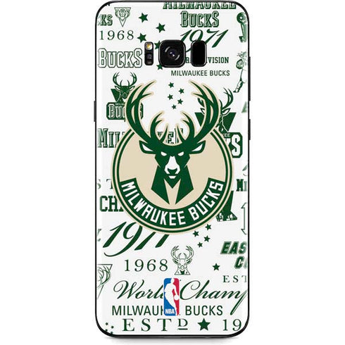 NBA Milwaukee Bucks Historic Blast New Galaxy S8 Skin