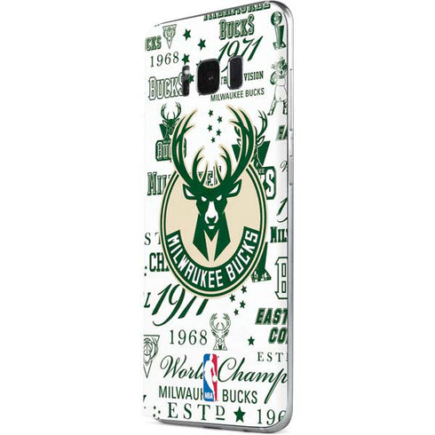NBA Milwaukee Bucks Historic Blast New Galaxy S8 Skin