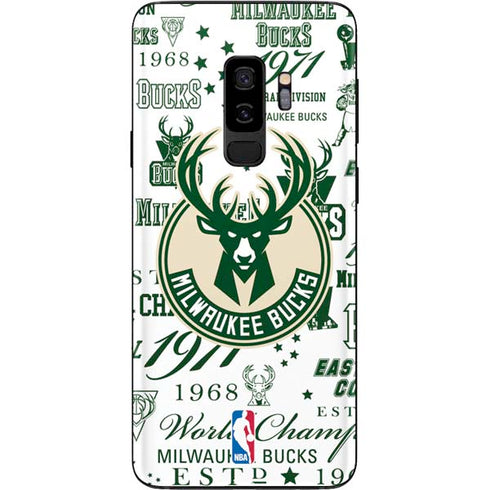 NBA Milwaukee Bucks Historic Blast New Galaxy S9 Plus Skin