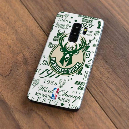 NBA Milwaukee Bucks Historic Blast New Galaxy S9 Plus Skin